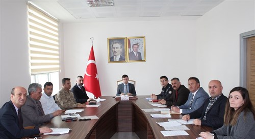 Bağımlılıkla Mücadele İlçe Koordiasyon Kurulu Toplantısı